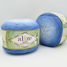 Zdjęcie włóczki Alize Bella Ombre Batik 7407.