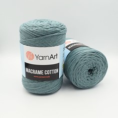 Zdjęcie sznurka YarnArt Macrame Cotton miętowe. 