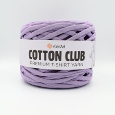 Zdjęcie Premium T-shirt Yarn Cotton Club lawendowej. 