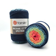 Zdjęcie sznurka YarnArt Macrame Cotton Spectrum 1318. 