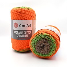 Zdjęcie sznurka YarnArt Macrame Cotton Spectrum 1321. 